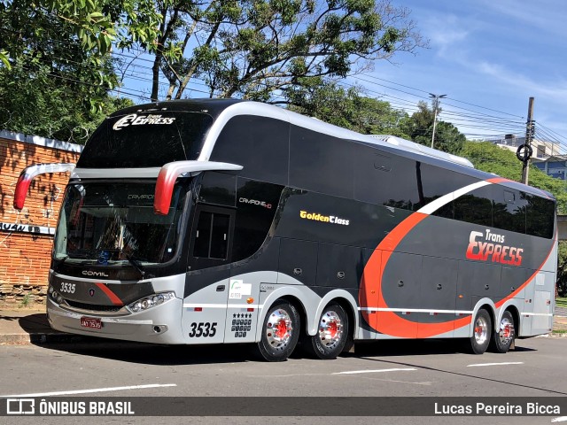 Trans Express 3535 na cidade de Porto Alegre, Rio Grande do Sul, Brasil, por Lucas Pereira Bicca. ID da foto: 11667346.