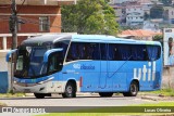 UTIL - União Transporte Interestadual de Luxo 9813 na cidade de Barbacena, Minas Gerais, Brasil, por Lucas Oliveira. ID da foto: :id.