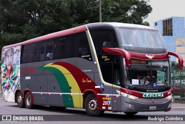 Autobuses Cruceña 2017 na cidade de São Paulo, São Paulo, Brasil, por Rodrigo Coimbra. ID da foto: 11689015.