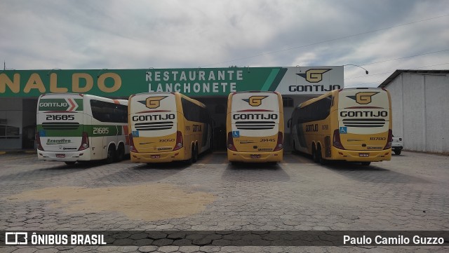 Empresa Gontijo de Transportes 21445 na cidade de São Mateus, Espírito Santo, Brasil, por Paulo Camilo Guzzo. ID da foto: 11688141.