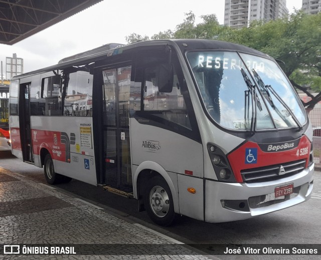 Allibus Transportes 4 5286 na cidade de São Paulo, São Paulo, Brasil, por José Vitor Oliveira Soares. ID da foto: 11687725.