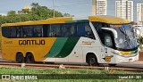 Empresa Gontijo de Transportes 21455 na cidade de Betim, Minas Gerais, Brasil, por Hariel BR-381. ID da foto: :id.