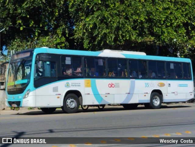 Rota Sol > Vega Transporte Urbano 35506 na cidade de Fortaleza, Ceará, Brasil, por Wescley  Costa. ID da foto: 11694178.