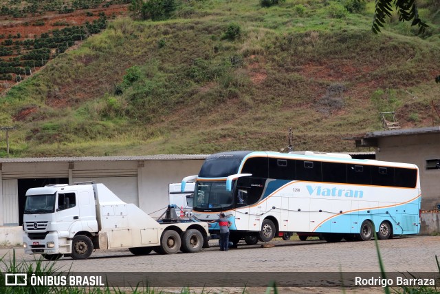 Viatran - Viação TransBrasília 5290 na cidade de Manhuaçu, Minas Gerais, Brasil, por Rodrigo Barraza. ID da foto: 11696323.