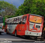 Itajaí Transportes Coletivos 2043 na cidade de Campinas, São Paulo, Brasil, por Tony Maykon Santos. ID da foto: :id.