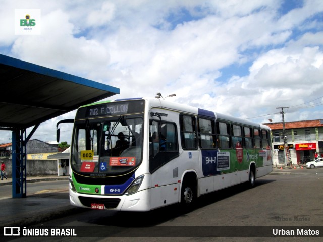 Viação Modelo 9441 na cidade de Aracaju, Sergipe, Brasil, por Urban Matos. ID da foto: 11698453.