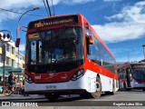 Buses Omega 5020 na cidade de Puente Alto, Cordillera, Metropolitana de Santiago, Chile, por Rogelio Labra Silva. ID da foto: :id.