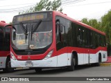 Buses Omega 6056 na cidade de Puente Alto, Cordillera, Metropolitana de Santiago, Chile, por Rogelio Labra Silva. ID da foto: :id.