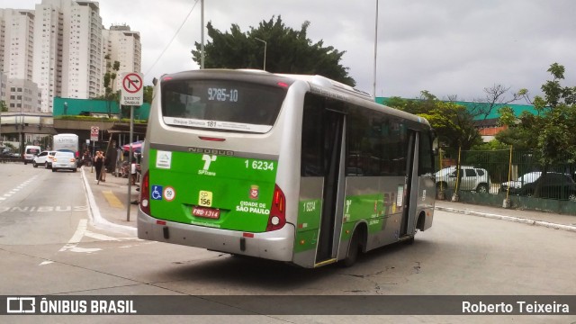 Transcooper > Norte Buss 1 6234 na cidade de São Paulo, São Paulo, Brasil, por Roberto Teixeira. ID da foto: 11702757.