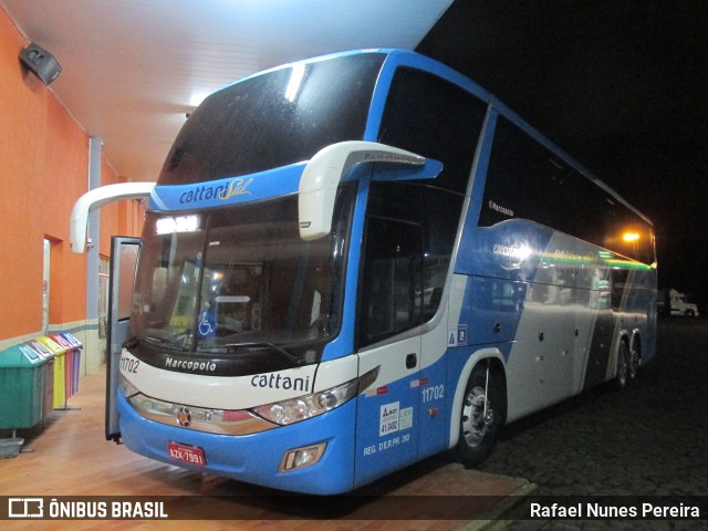 Cattani Sul Transportes e Turismo 11701 na cidade de Francisco Beltrão, Paraná, Brasil, por Rafael Nunes Pereira. ID da foto: 11701311.