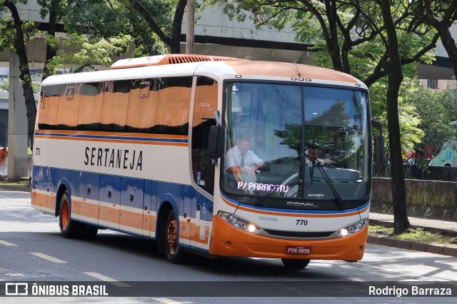 Viação Sertaneja 770 na cidade de Belo Horizonte, Minas Gerais, Brasil, por Rodrigo Barraza. ID da foto: 11701799.