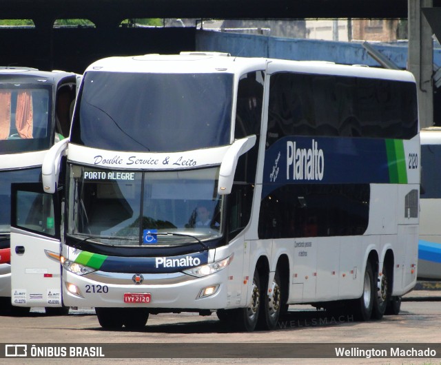 Planalto Transportes 2120 na cidade de Porto Alegre, Rio Grande do Sul, Brasil, por Wellington Machado. ID da foto: 11701756.