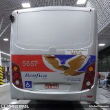 BBTT - Benfica Barueri Transporte e Turismo 5657 na cidade de São Paulo, São Paulo, Brasil, por Michel Nowacki. ID da foto: :id.