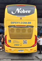 Nobre Transporte Turismo 2303 na cidade de Goiânia, Goiás, Brasil, por Vicente Barbosa. ID da foto: :id.