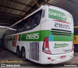 Empresa Gontijo de Transportes 21695 na cidade de Uberlândia, Minas Gerais, Brasil, por Samuel Ribeiro. ID da foto: :id.