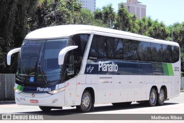 Planalto Transportes 3012 na cidade de Curitiba, Paraná, Brasil, por Matheus Ribas. ID da foto: 11704401.