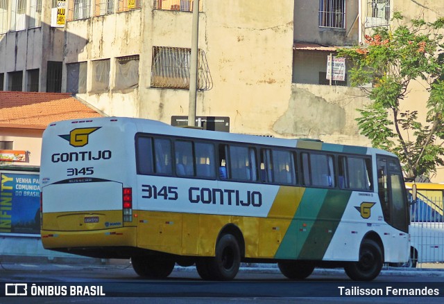 Empresa Gontijo de Transportes 3145 na cidade de Belo Horizonte, Minas Gerais, Brasil, por Tailisson Fernandes. ID da foto: 11703933.