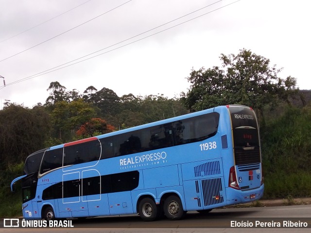 Real Expresso 11938 na cidade de Ouro Preto, Minas Gerais, Brasil, por Eloísio Pereira Ribeiro. ID da foto: 11705120.