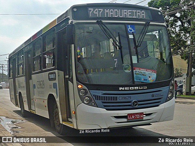 Transportes Santa Maria C39629 na cidade de Rio de Janeiro, Rio de Janeiro, Brasil, por Zé Ricardo Reis. ID da foto: 11705545.