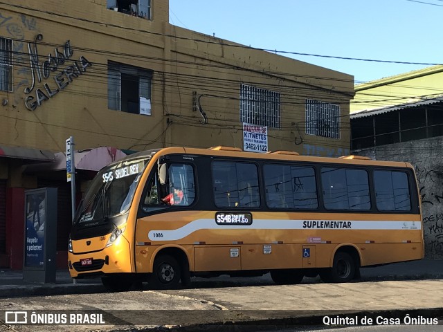 Transporte Suplementar de Belo Horizonte 1086 na cidade de Belo Horizonte, Minas Gerais, Brasil, por Quintal de Casa Ônibus. ID da foto: 11707586.