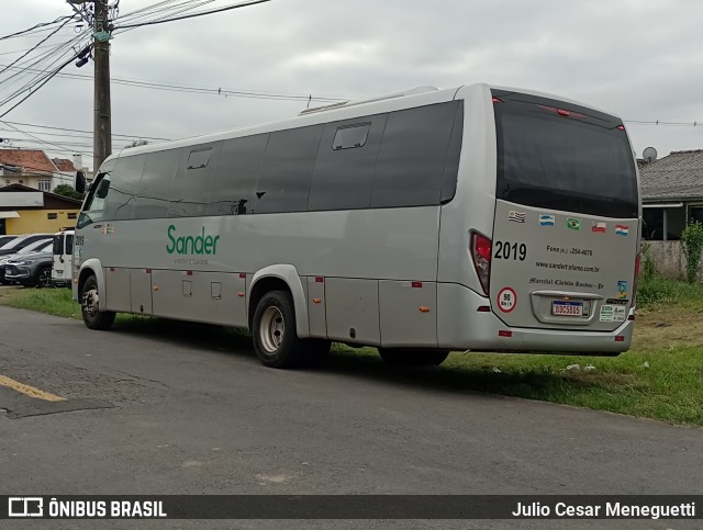 Sander Transporte e Turismo 2019 na cidade de São José dos Pinhais, Paraná, Brasil, por Julio Cesar Meneguetti. ID da foto: 11711959.