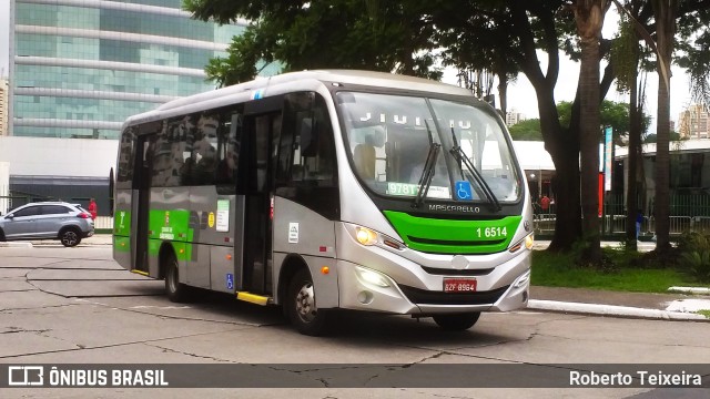 Transcooper > Norte Buss 1 6514 na cidade de São Paulo, São Paulo, Brasil, por Roberto Teixeira. ID da foto: 11711434.