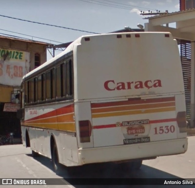 Empresa Caraça Transportes e Turismo 1530 na cidade de Santa Bárbara, Minas Gerais, Brasil, por Antonio Silva. ID da foto: 11710607.