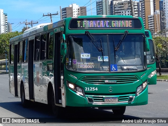 OT Trans - Ótima Salvador Transportes 21254 na cidade de Salvador, Bahia, Brasil, por André Luiz Araujo Silva. ID da foto: 11669115.