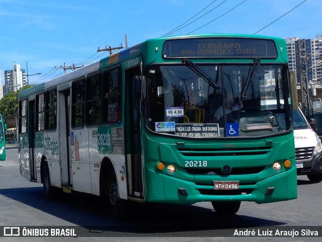 OT Trans - Ótima Salvador Transportes 20218 na cidade de Salvador, Bahia, Brasil, por André Luiz Araujo Silva. ID da foto: 11669060.