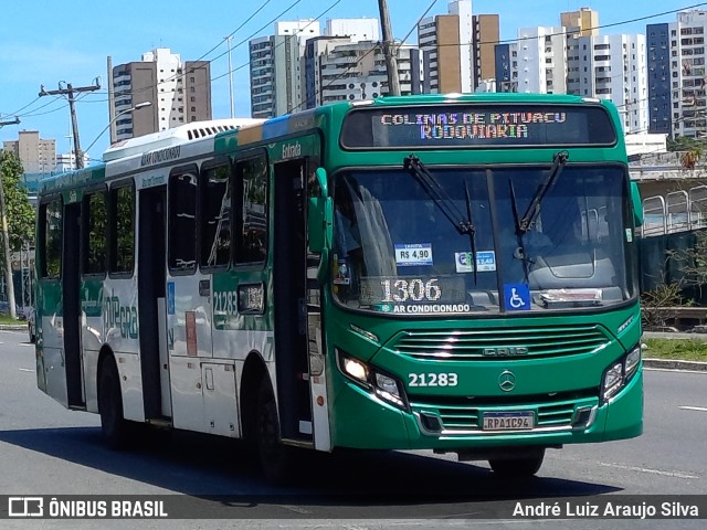 OT Trans - Ótima Salvador Transportes 21283 na cidade de Salvador, Bahia, Brasil, por André Luiz Araujo Silva. ID da foto: 11669234.