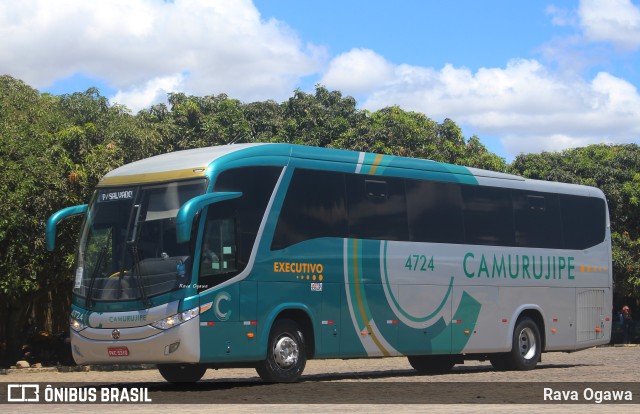 Auto Viação Camurujipe 4724 na cidade de Vitória da Conquista, Bahia, Brasil, por Rava Ogawa. ID da foto: 11713421.
