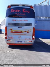 Seven Bus 7020 na cidade de Ribeirão Preto, São Paulo, Brasil, por Felipe Gomes. ID da foto: :id.