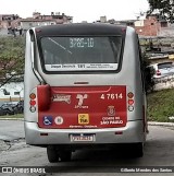 Pêssego Transportes 4 7614 na cidade de São Paulo, São Paulo, Brasil, por Gilberto Mendes dos Santos. ID da foto: :id.