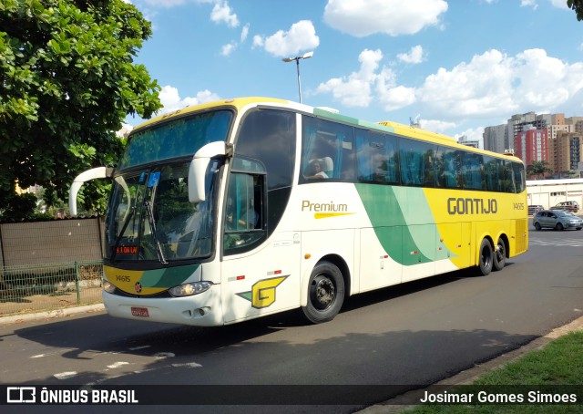 Empresa Gontijo de Transportes 14615 na cidade de Ribeirão Preto, São Paulo, Brasil, por Josimar Gomes Simoes. ID da foto: 11715482.