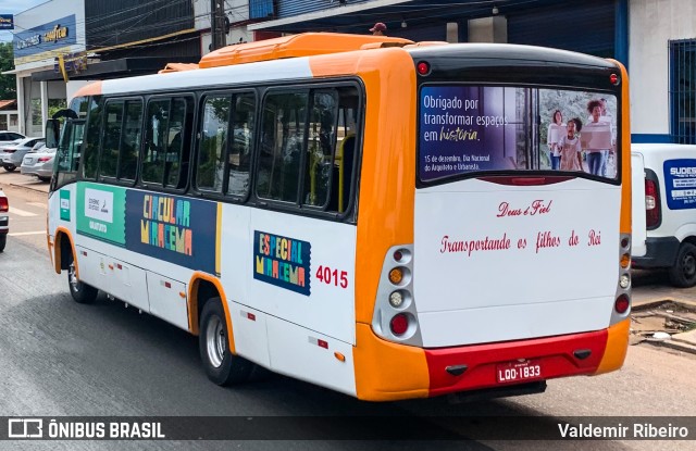 Viação Macapá 4015 na cidade de Macapá, Amapá, Brasil, por Valdemir Ribeiro. ID da foto: 11715538.