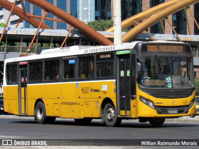 Real Auto Ônibus A41281 na cidade de Rio de Janeiro, Rio de Janeiro, Brasil, por Willian Raimundo Morais. ID da foto: 11716307.