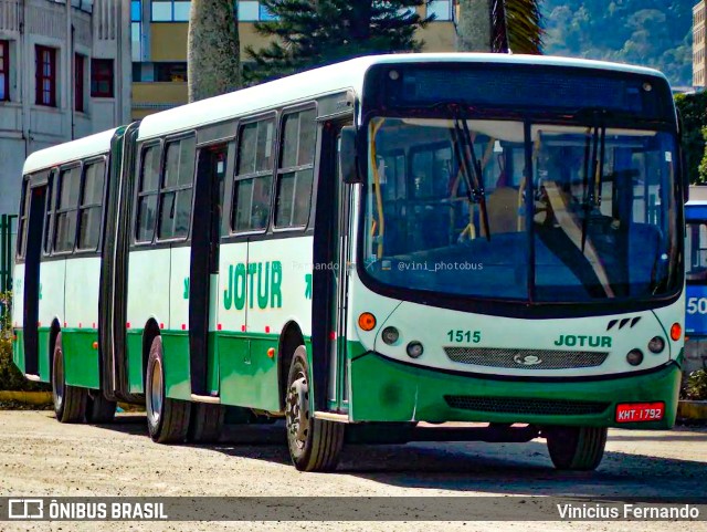 Jotur - Auto Ônibus e Turismo Josefense 1515 na cidade de Palhoça, Santa Catarina, Brasil, por Vinicius Fernando. ID da foto: 11720671.