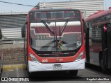 Buses Omega 6046 na cidade de Puente Alto, Cordillera, Metropolitana de Santiago, Chile, por Rogelio Labra Silva. ID da foto: :id.