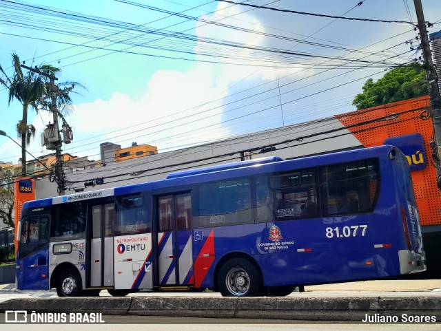 Next Mobilidade - ABC Sistema de Transporte 81.077 na cidade de São Bernardo do Campo, São Paulo, Brasil, por Juliano Soares. ID da foto: 11723795.