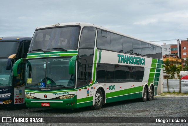 Transgerci Turismo 6000 na cidade de Balneário Camboriú, Santa Catarina, Brasil, por Diogo Luciano. ID da foto: 11726106.