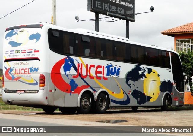 Jucel Tur 3003 na cidade de Ipirá, Bahia, Brasil, por Marcio Alves Pimentel. ID da foto: 11728004.
