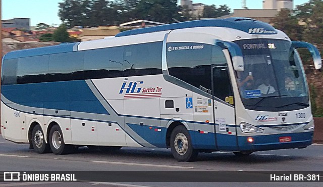 HG Service Tur 1300 na cidade de Betim, Minas Gerais, Brasil, por Hariel BR-381. ID da foto: 11727189.