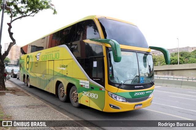 Empresa Gontijo de Transportes 25080 na cidade de Belo Horizonte, Minas Gerais, Brasil, por Rodrigo Barraza. ID da foto: 11726816.