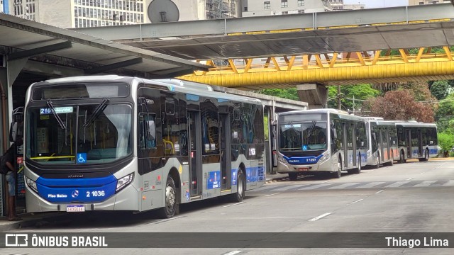 Sambaíba Transportes Urbanos 2 1036 na cidade de São Paulo, São Paulo, Brasil, por Thiago Lima. ID da foto: 11726231.