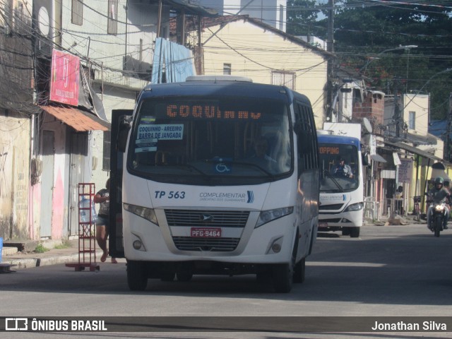 Transporte Complementar de Jaboatão dos Guararapes TP-563 na cidade de Jaboatão dos Guararapes, Pernambuco, Brasil, por Jonathan Silva. ID da foto: 11726650.