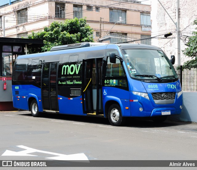 TCGL - Transportes Coletivos Grande Londrina 4608 na cidade de Londrina, Paraná, Brasil, por Almir Alves. ID da foto: 11729976.
