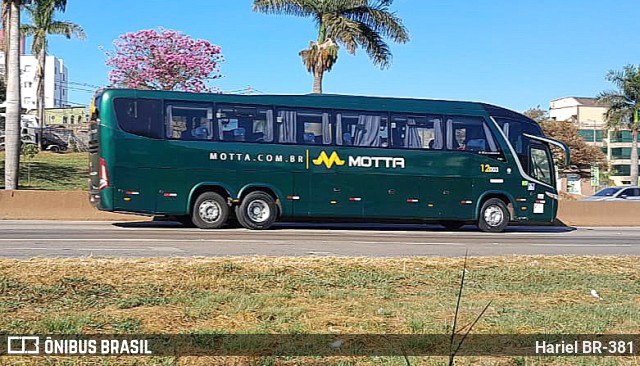 Viação Motta 12003 na cidade de Betim, Minas Gerais, Brasil, por Hariel BR-381. ID da foto: 11729115.