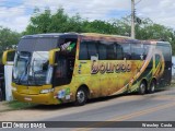 Dourado Transporte e Turismo 2017 na cidade de Canindé, Ceará, Brasil, por Wescley  Costa. ID da foto: :id.