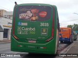 Expresso Caribus Transportes 3035 na cidade de Cuiabá, Mato Grosso, Brasil, por Douglas Jose Ramos. ID da foto: :id.