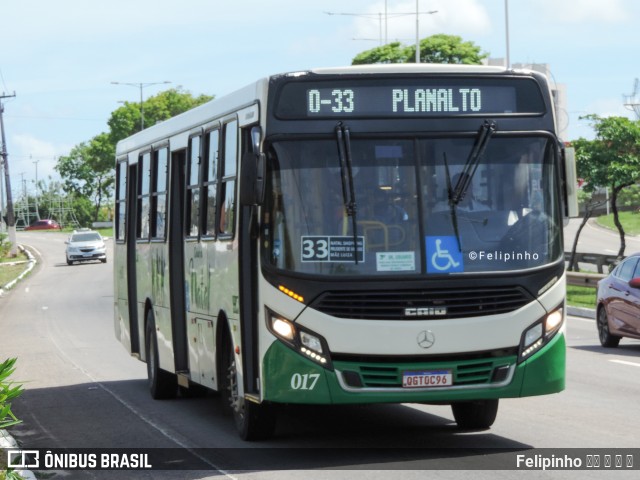 Transportes Cidade do Natal 6 017 na cidade de Natal, Rio Grande do Norte, Brasil, por Felipinho ‎‎ ‎ ‎ ‎. ID da foto: 11731978.